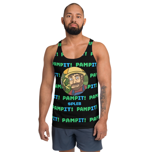 $PLEB PampIT Unisex Tank Top