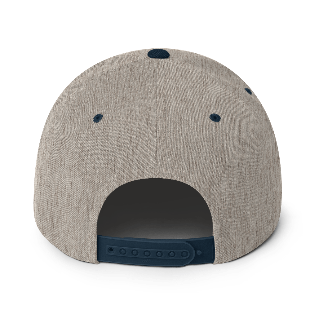 PampIT Snapback Hat -- Green and Grey