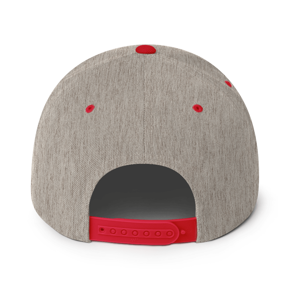 PampIT Snapback Hat -- Red and Green