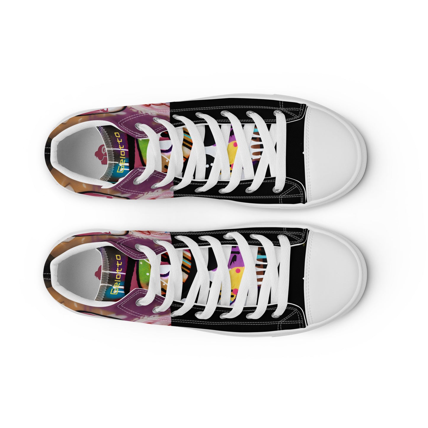 Gelotto Men’s high top canvas shoes