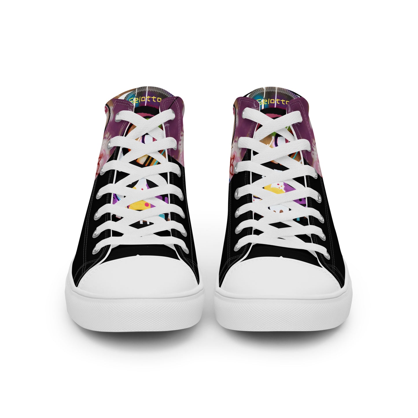 Gelotto Men’s high top canvas shoes