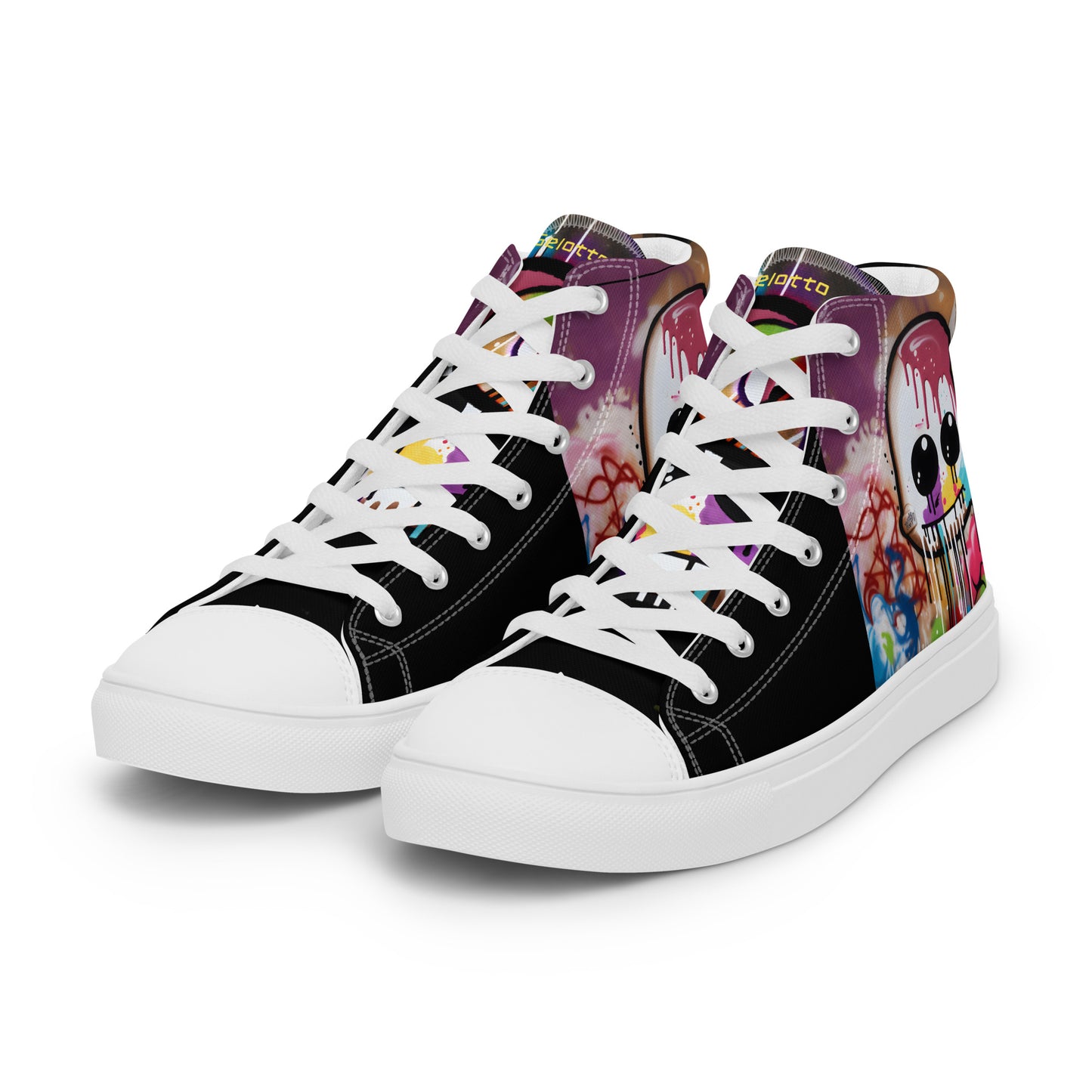 Gelotto Men’s high top canvas shoes