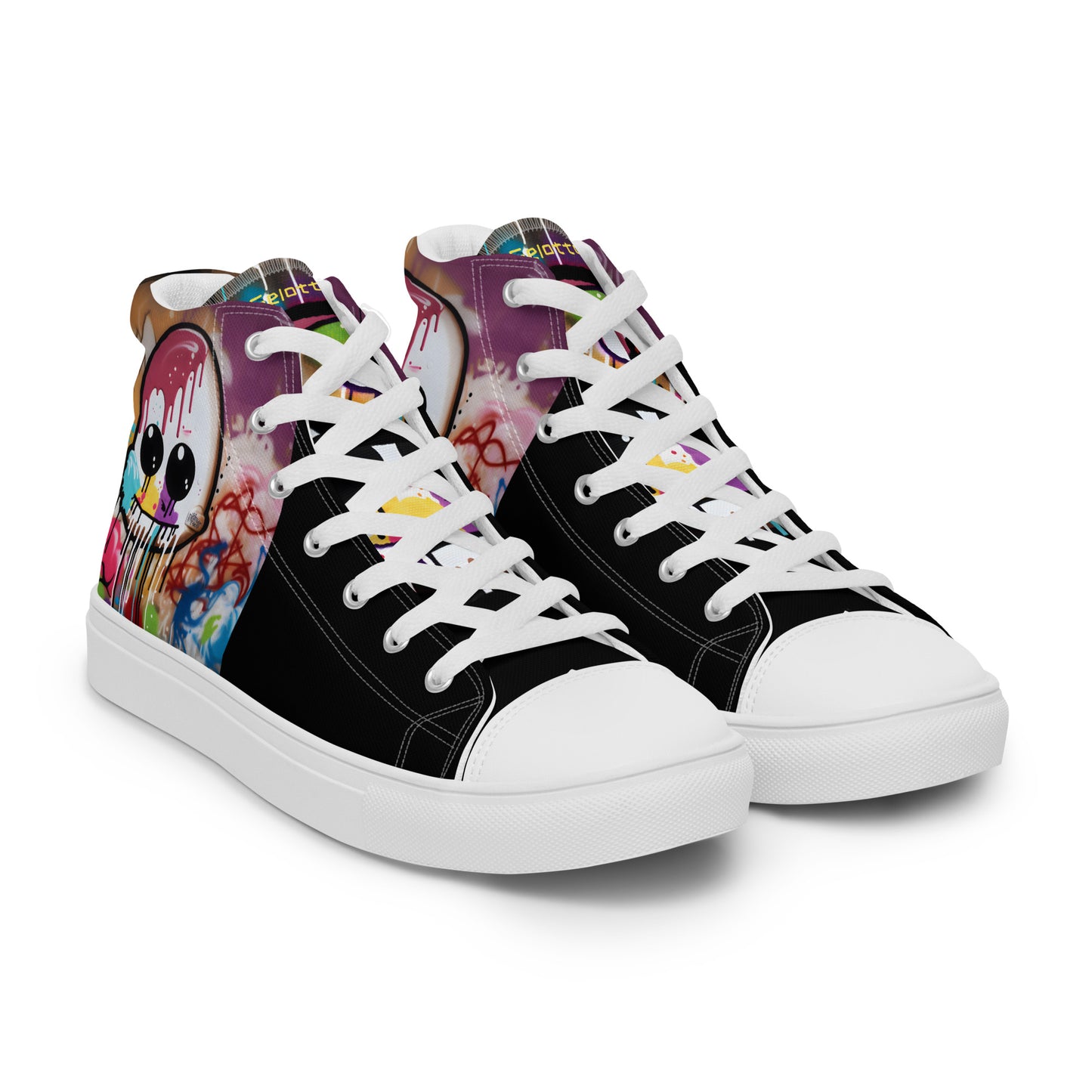 Gelotto Men’s high top canvas shoes