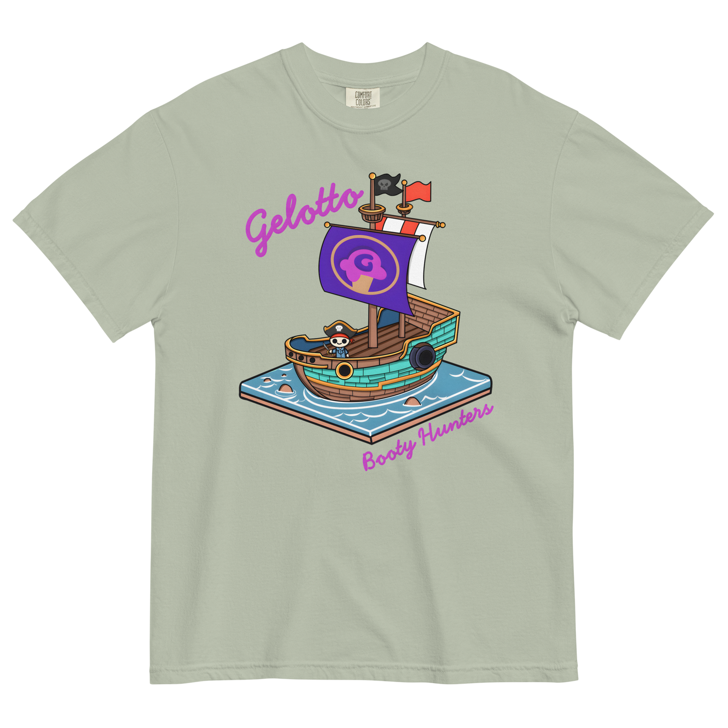 Gelotto Booty Hunter 4XL Unisex garment-dyed heavyweight t-shirt