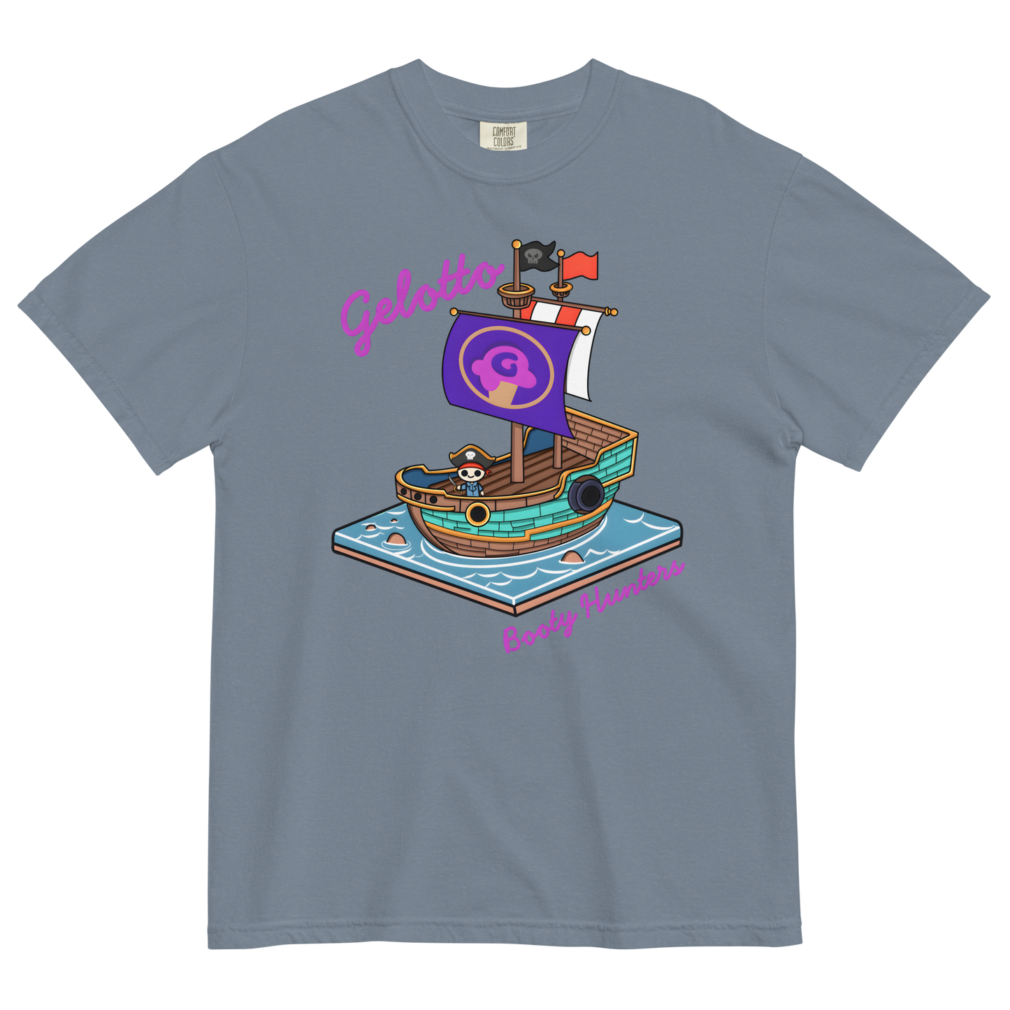 Gelotto Booty Hunter 4XL Unisex garment-dyed heavyweight t-shirt