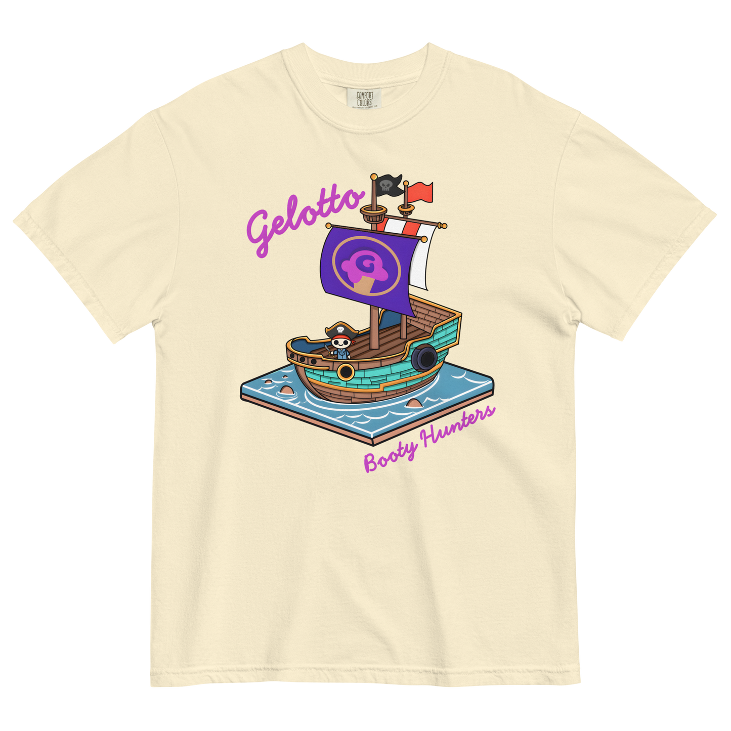 Gelotto Booty Hunter 4XL Unisex garment-dyed heavyweight t-shirt