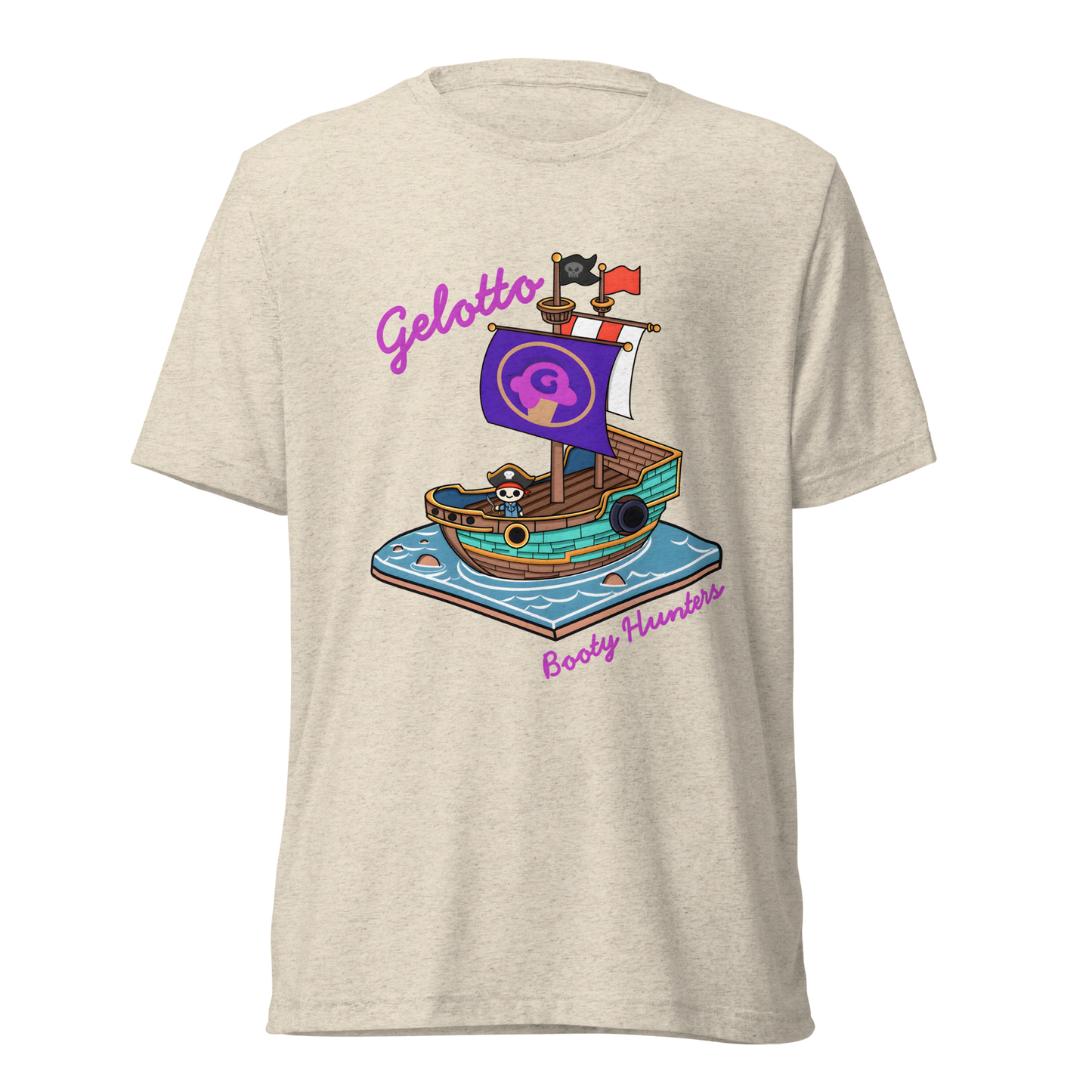 Gelotto Booty Hunter Short sleeve t-shirt (super soft)