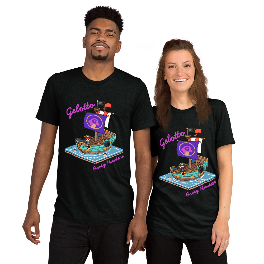 Gelotto Booty Hunter Short sleeve t-shirt (super soft)