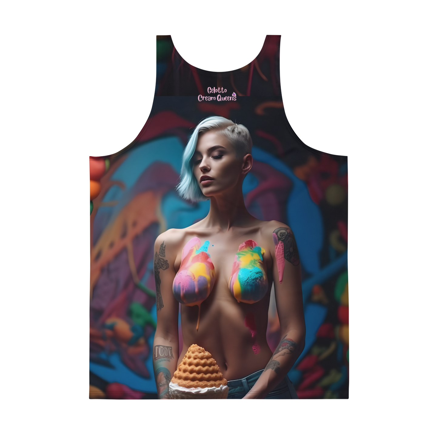 Cream Queens #49Unisex Tank Top