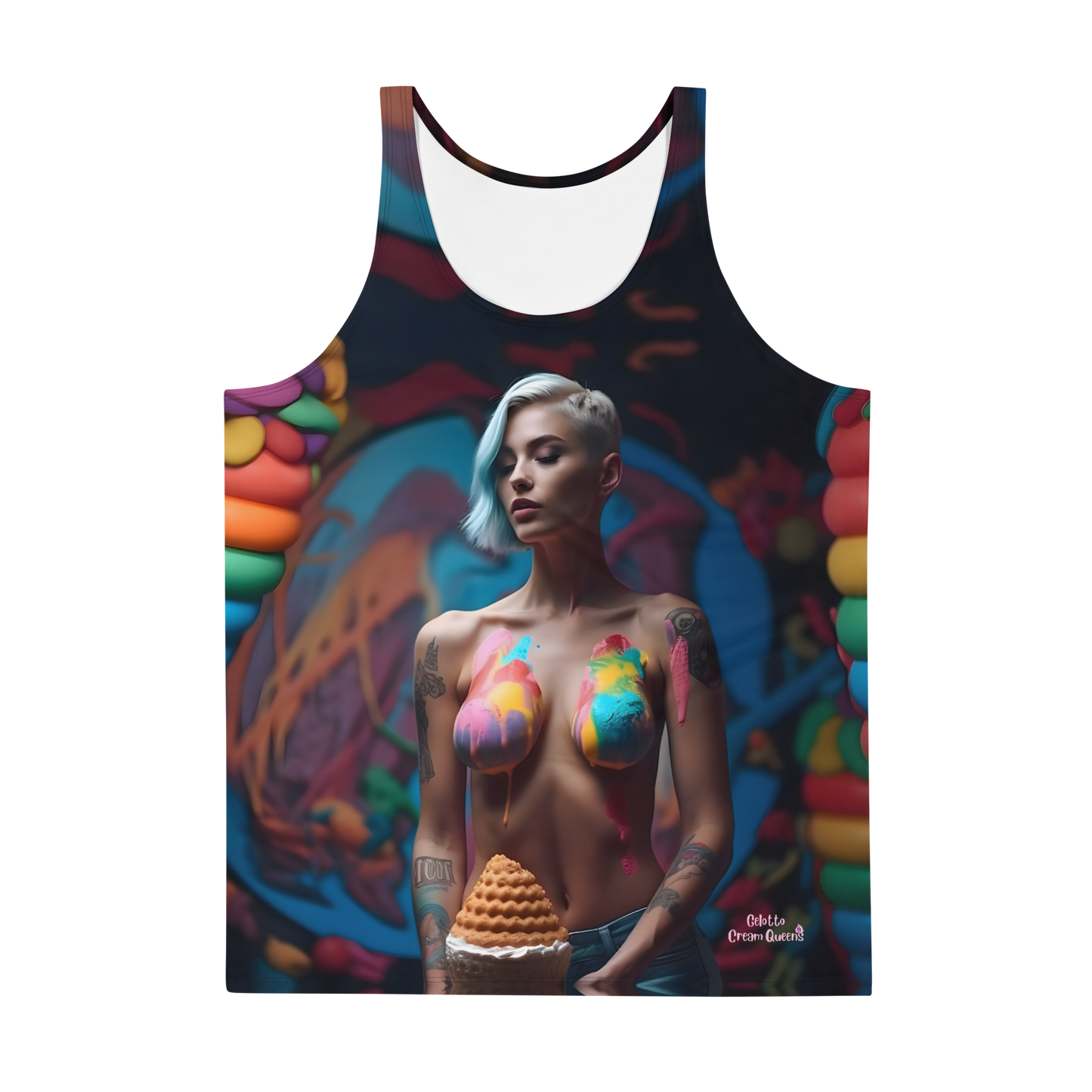 Cream Queens #49Unisex Tank Top