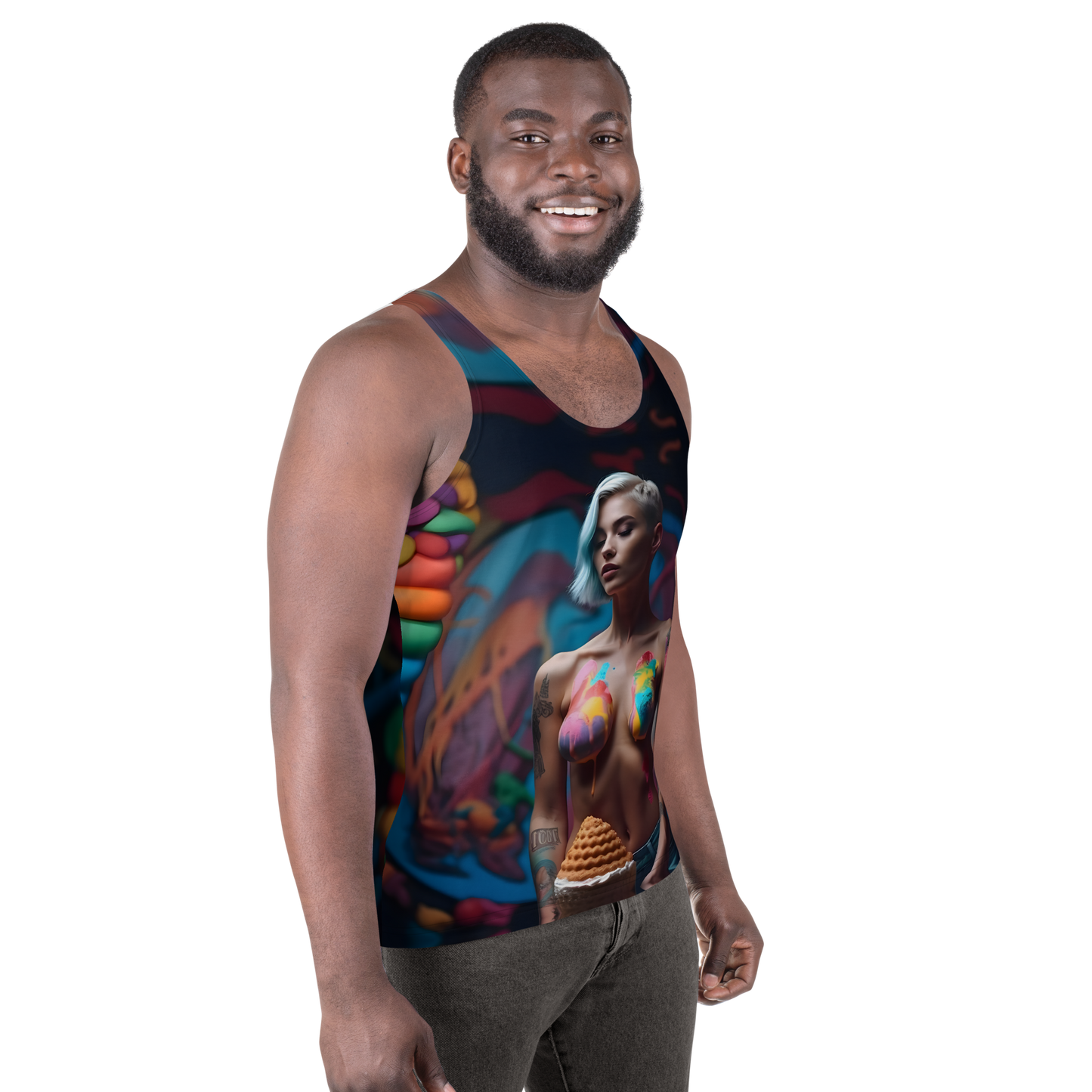 Cream Queens #49Unisex Tank Top