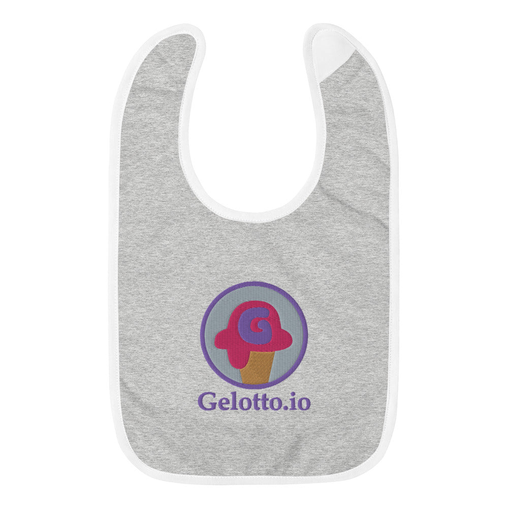 Embroidered Baby Bib