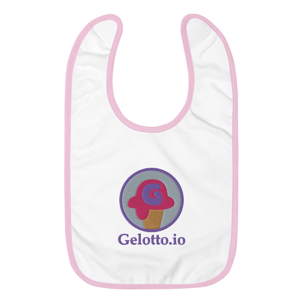 Embroidered Baby Bib