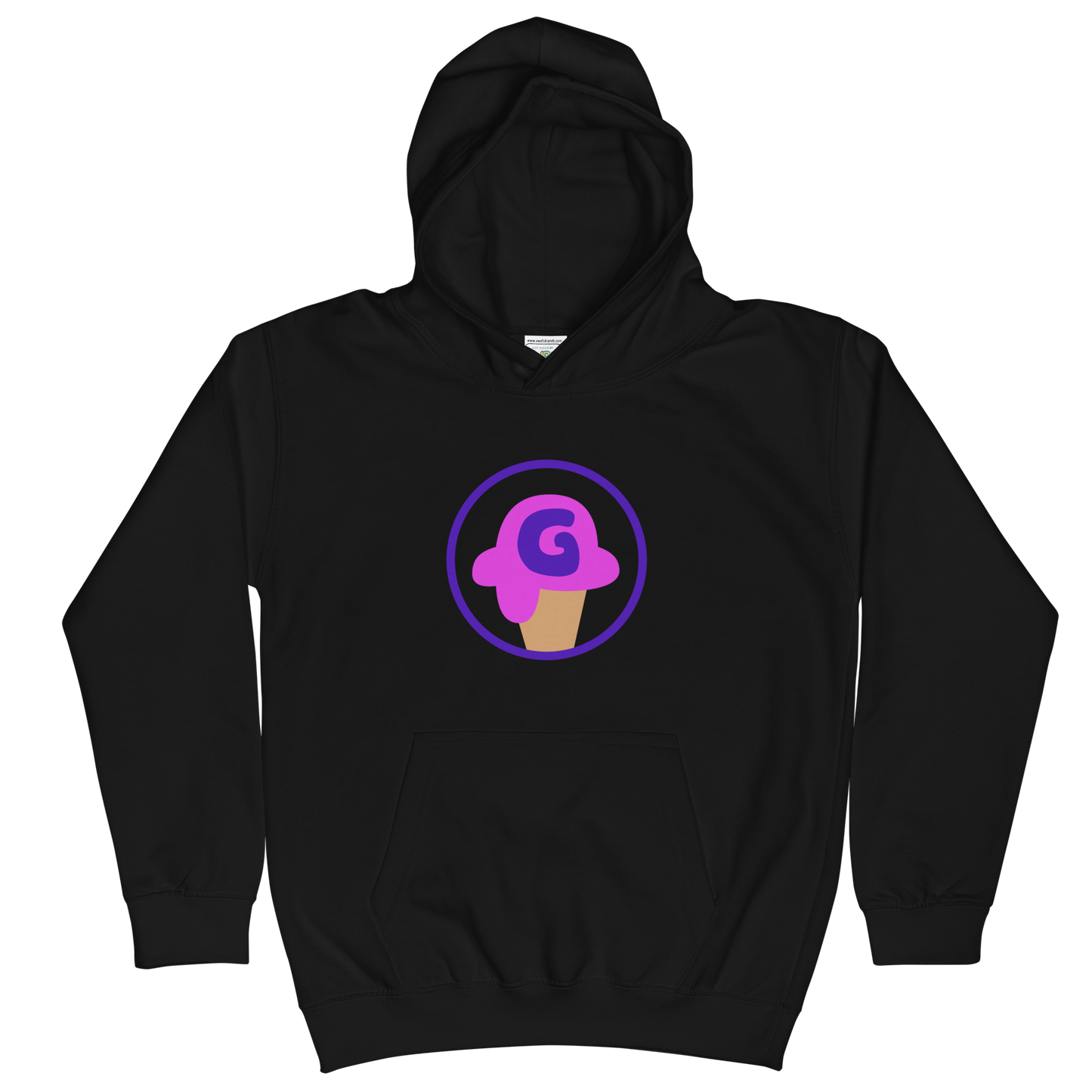 Youth/Kids Gelotto logo Hoodie (OG logo)