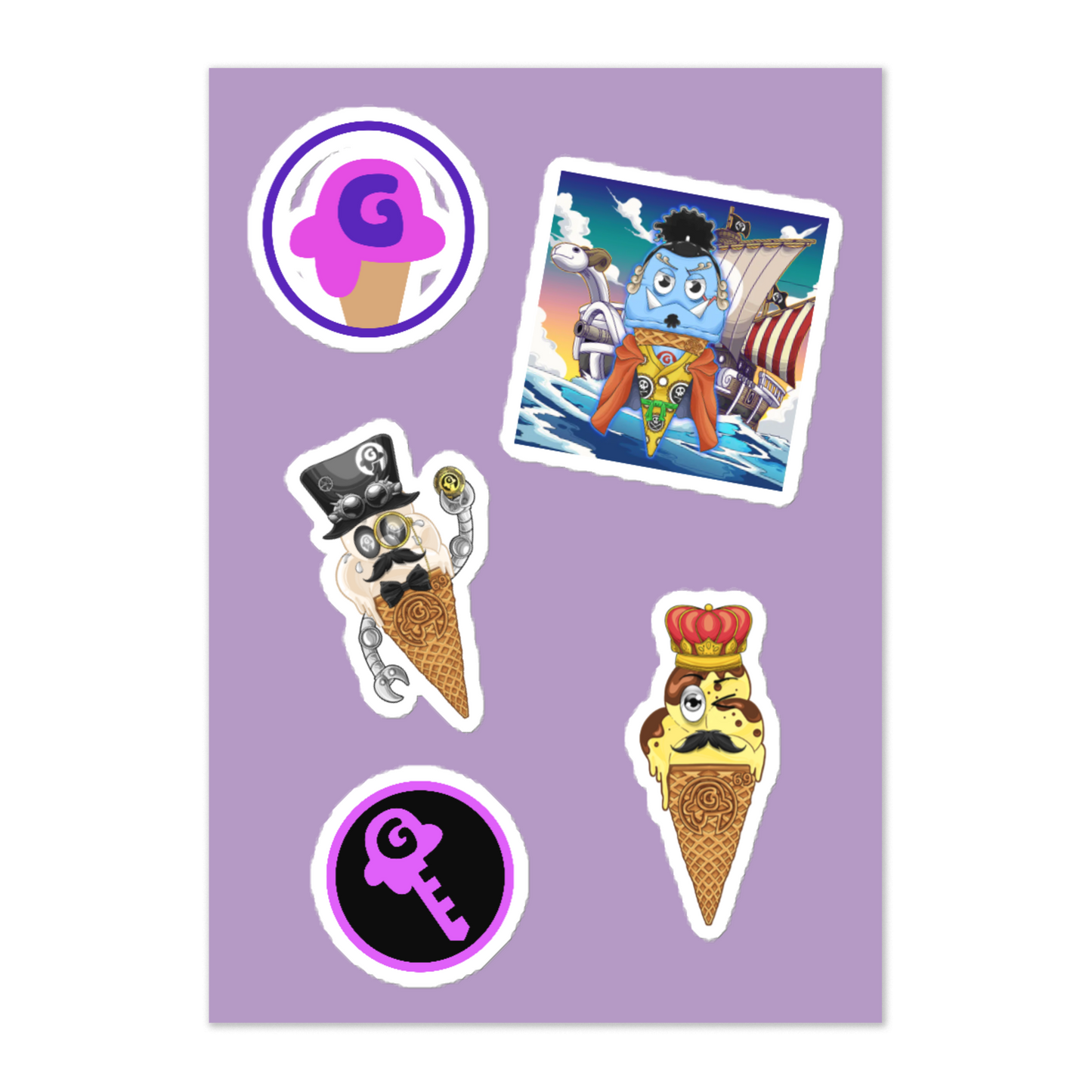 NFT Sticker sheet