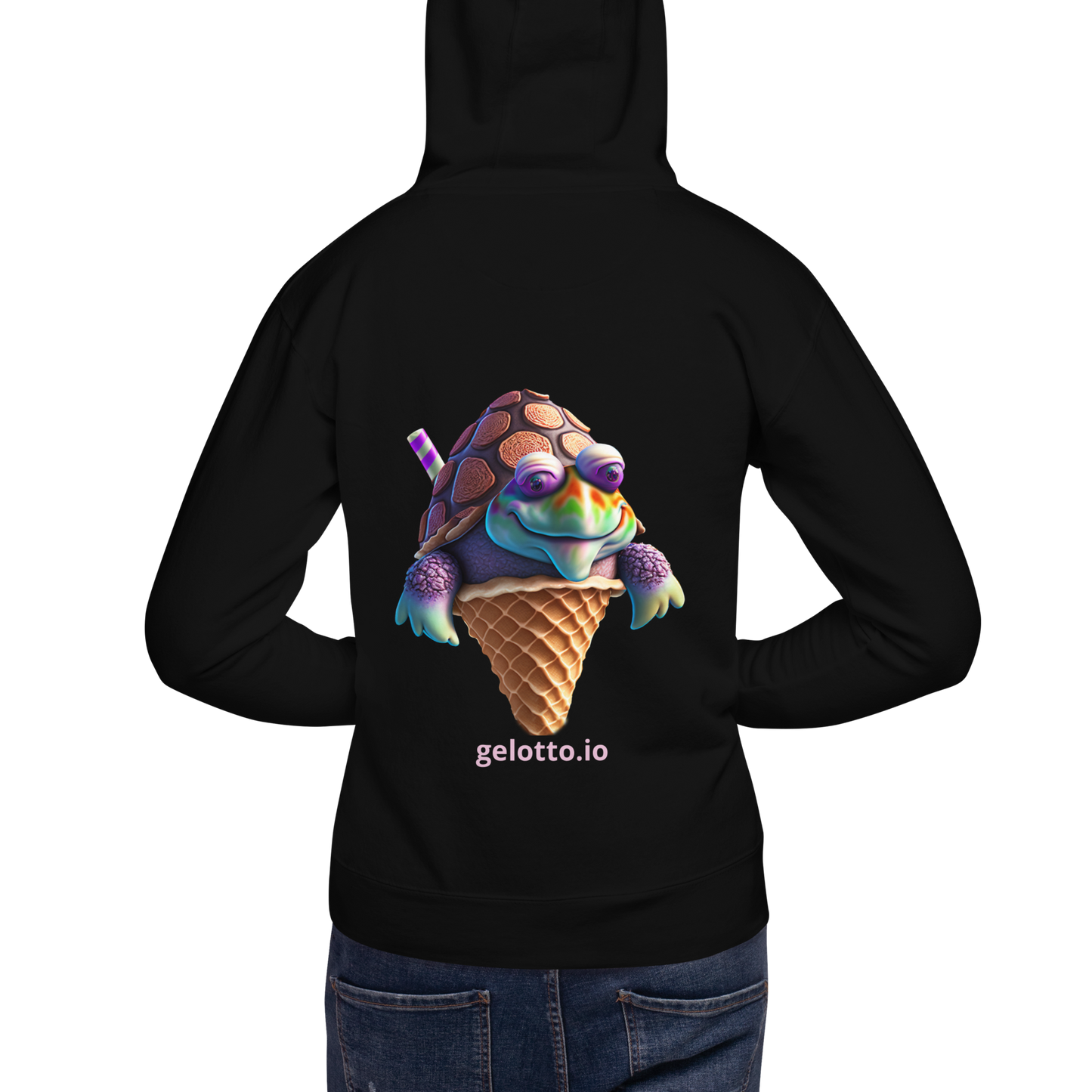 Mostro del Gelotto Unisex Hoodie (Turtle)