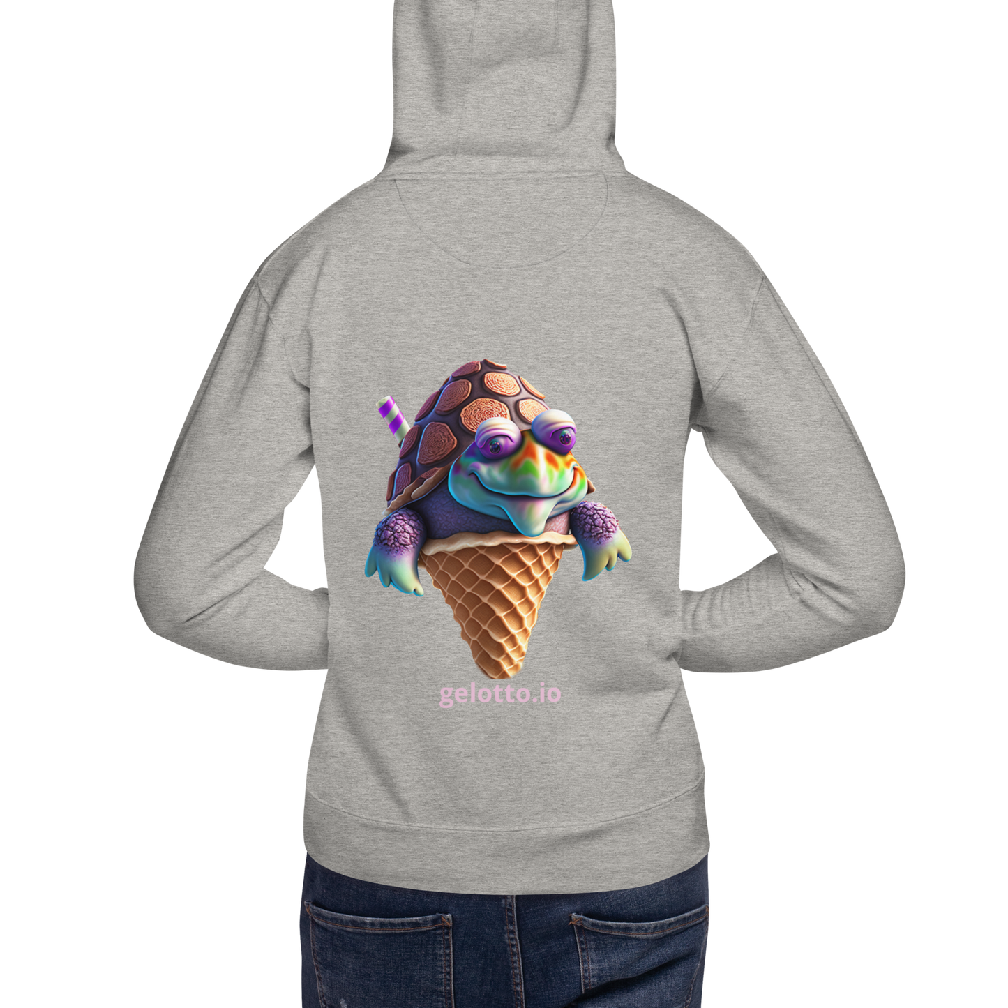 Mostro del Gelotto Unisex Hoodie (Turtle)