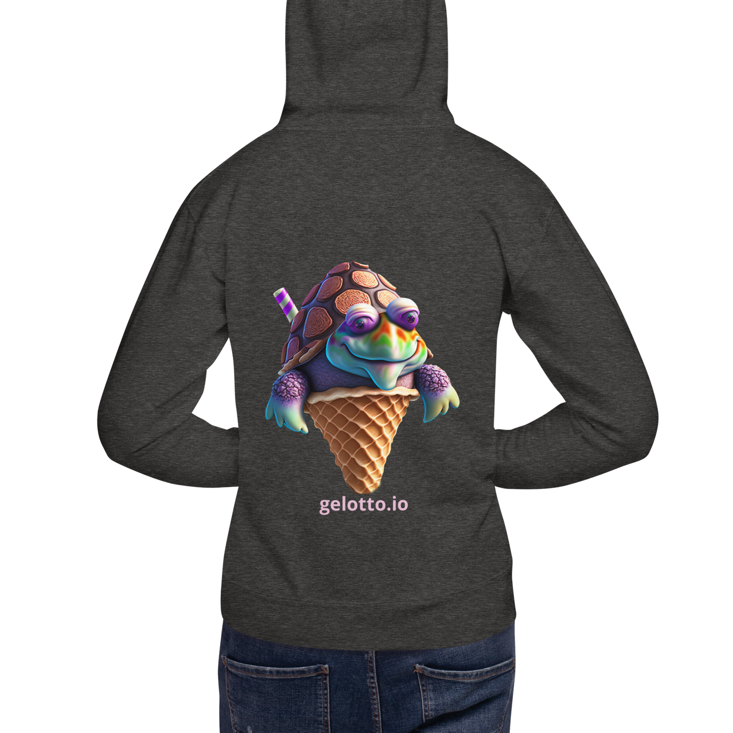 Mostro del Gelotto Unisex Hoodie (Turtle)