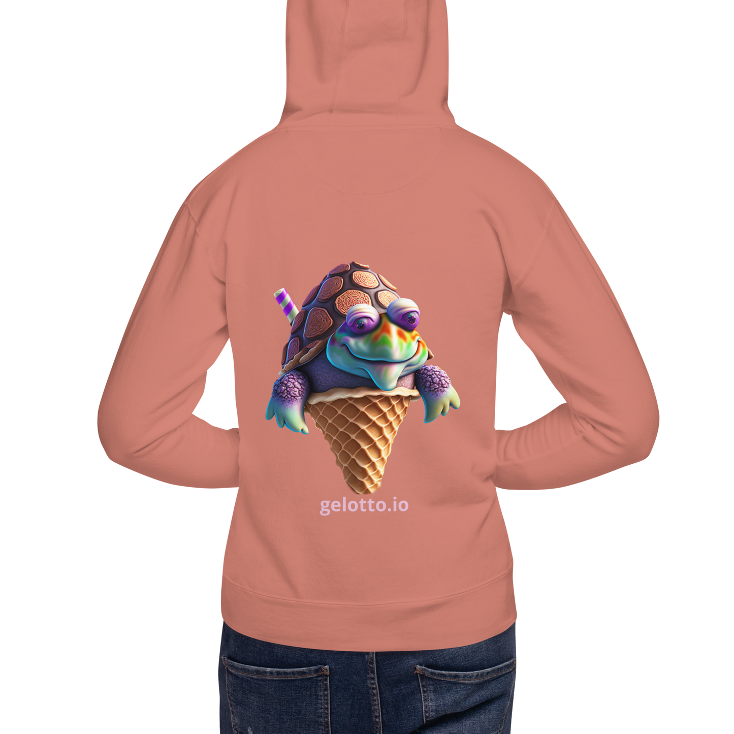 Mostro del Gelotto Unisex Hoodie (Turtle)