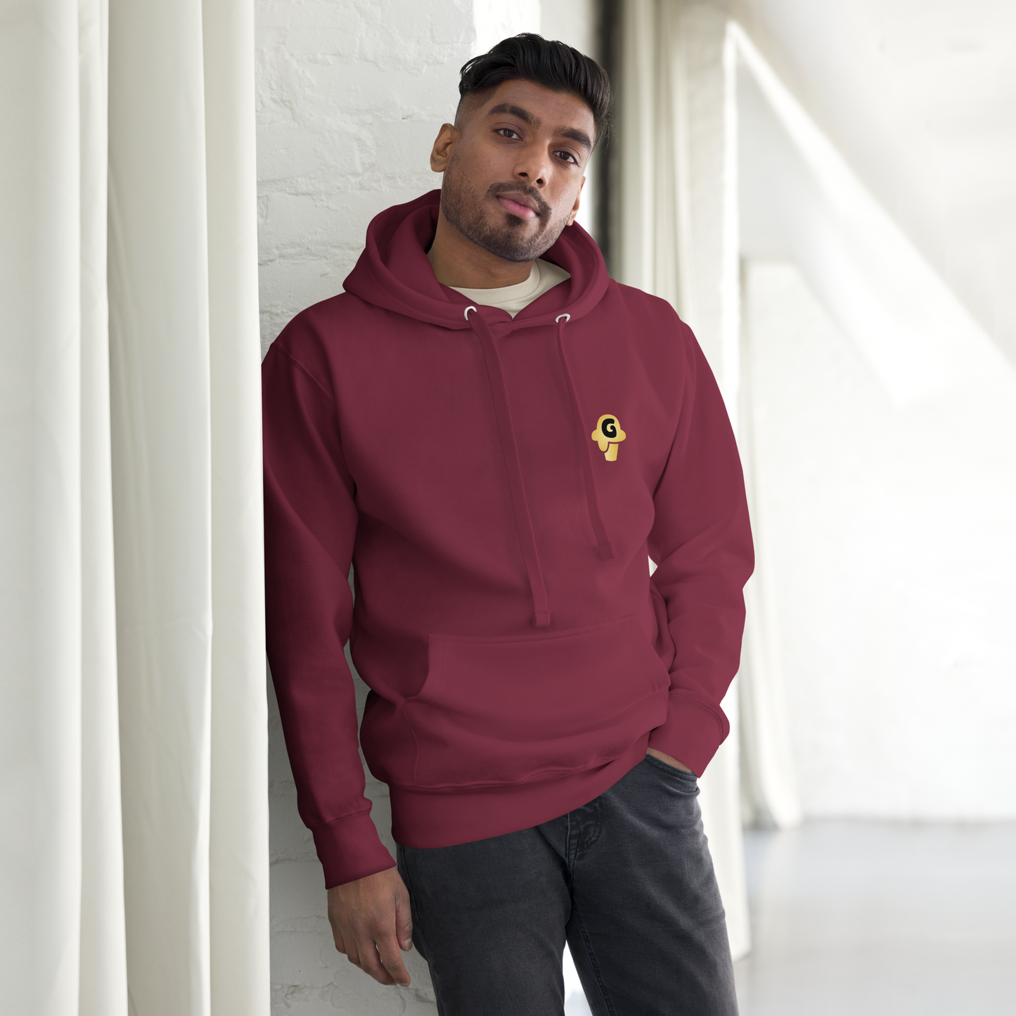Mostro del Gelotto Unisex Hoodie (Rainbow Mostro 2)