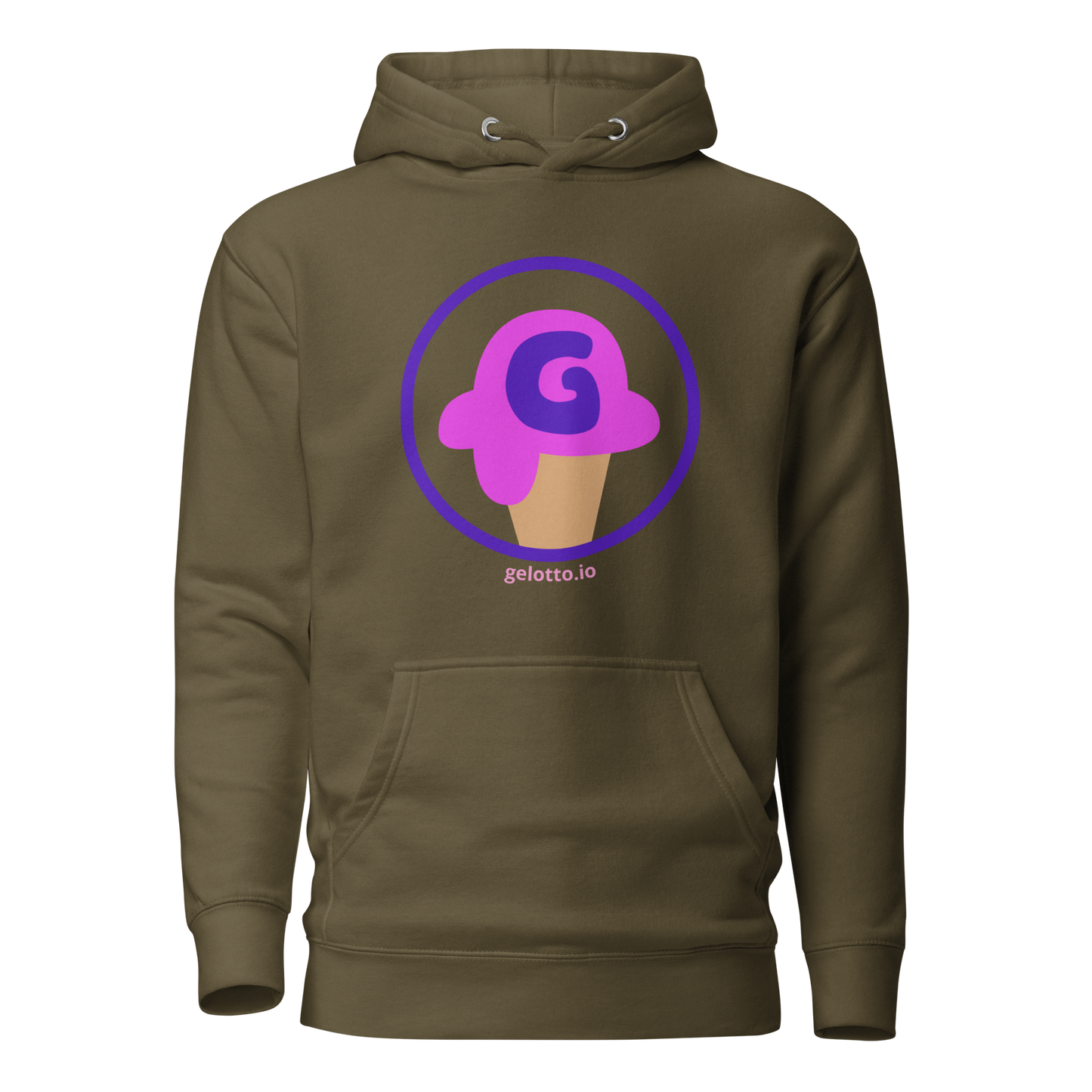 Gelotto logo Unisex Hoodie (OG logo)