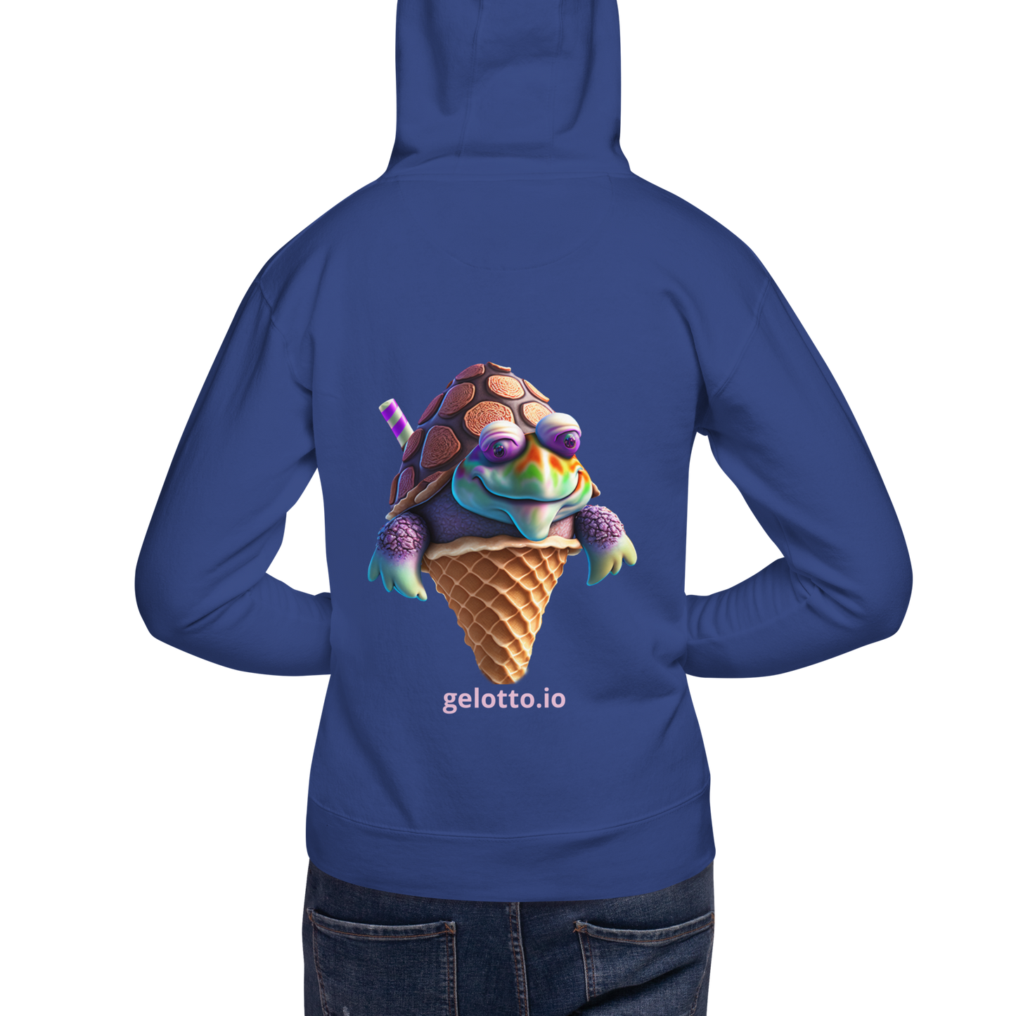 Mostro del Gelotto Unisex Hoodie (Turtle)