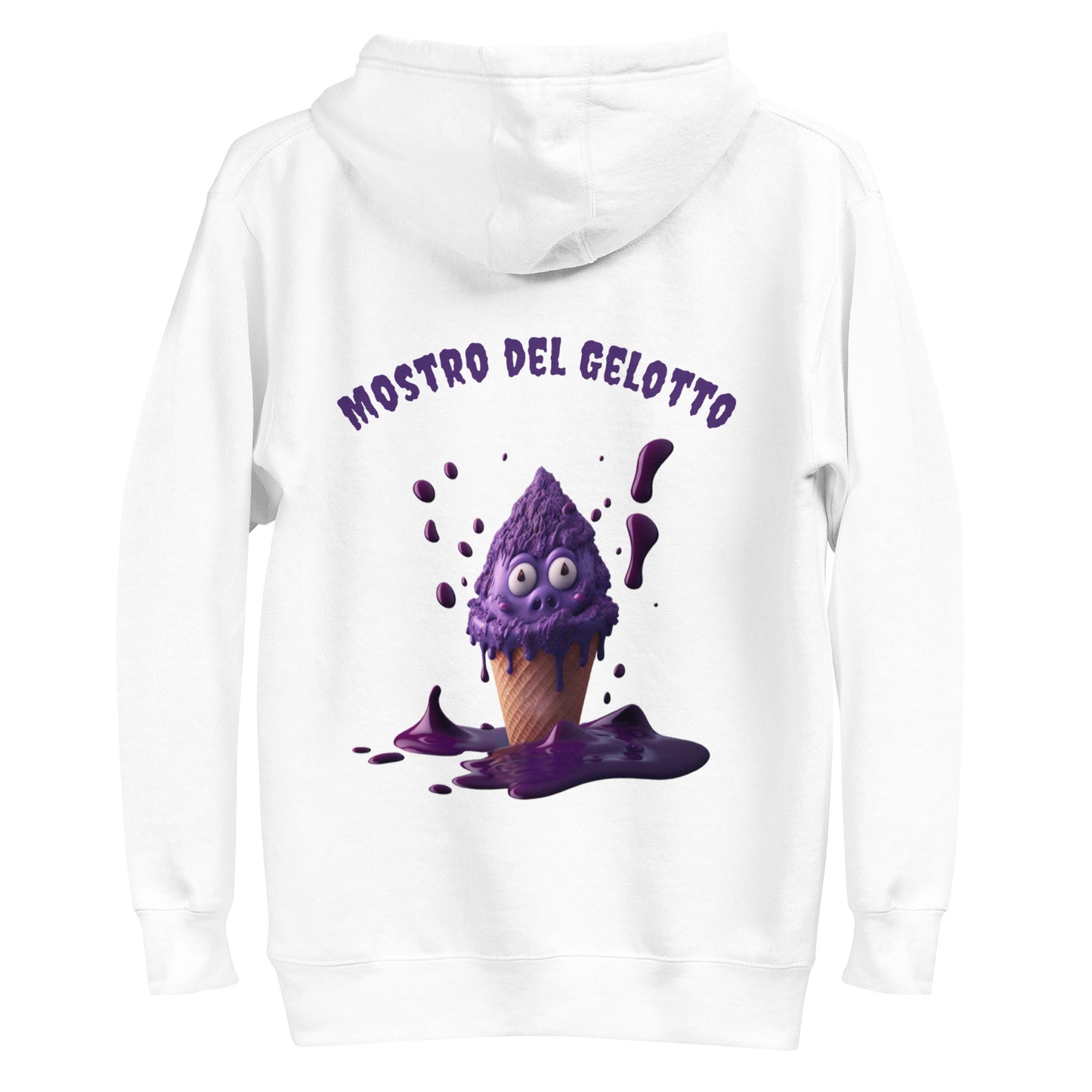 Mostro del Gelotto Unisex Hoodie (Purple Pig)