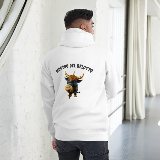 Mostro del Gelotto Unisex Hoodie (Bull)