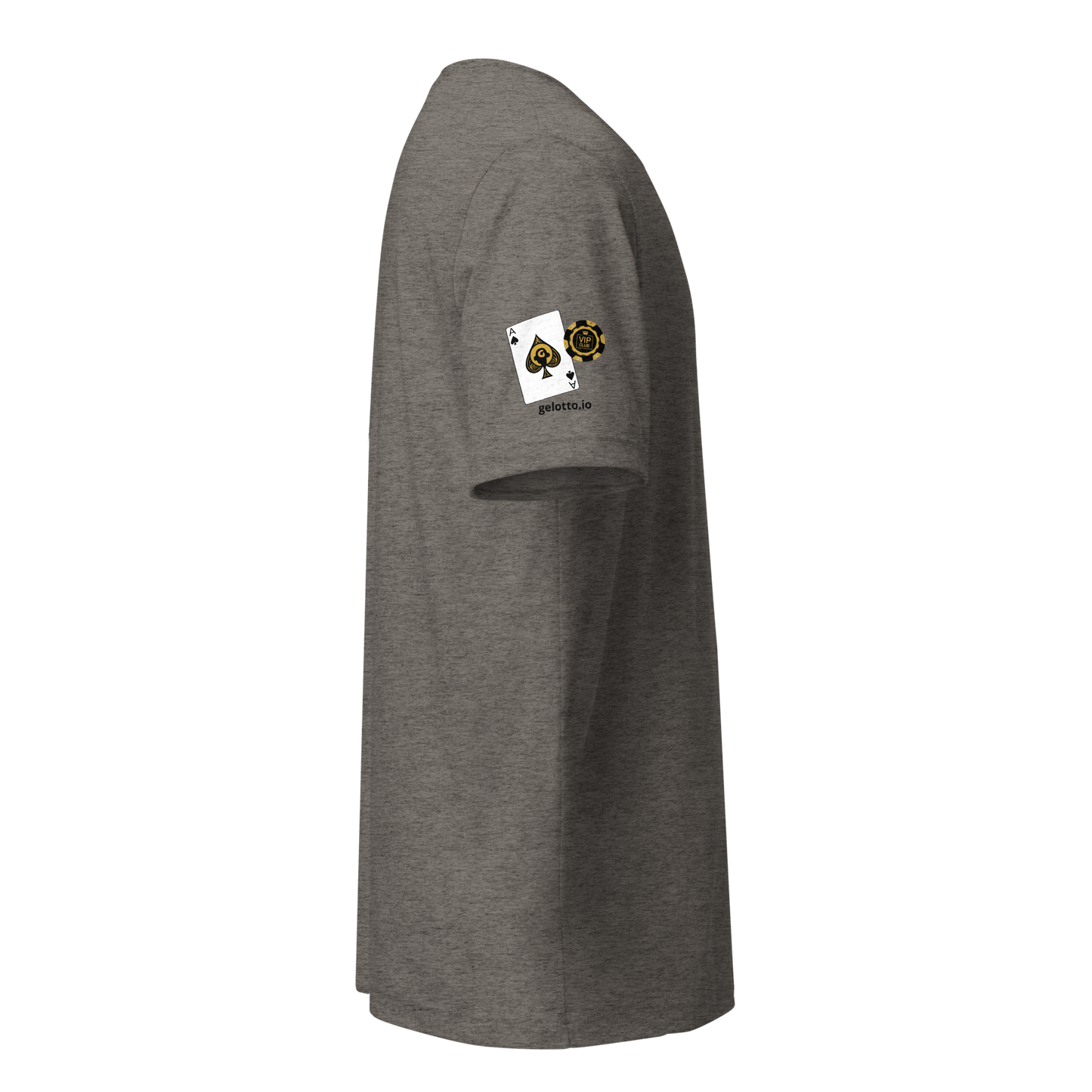 Gelotto VIP Super-Soft short sleeve t-shirt (gold logo)