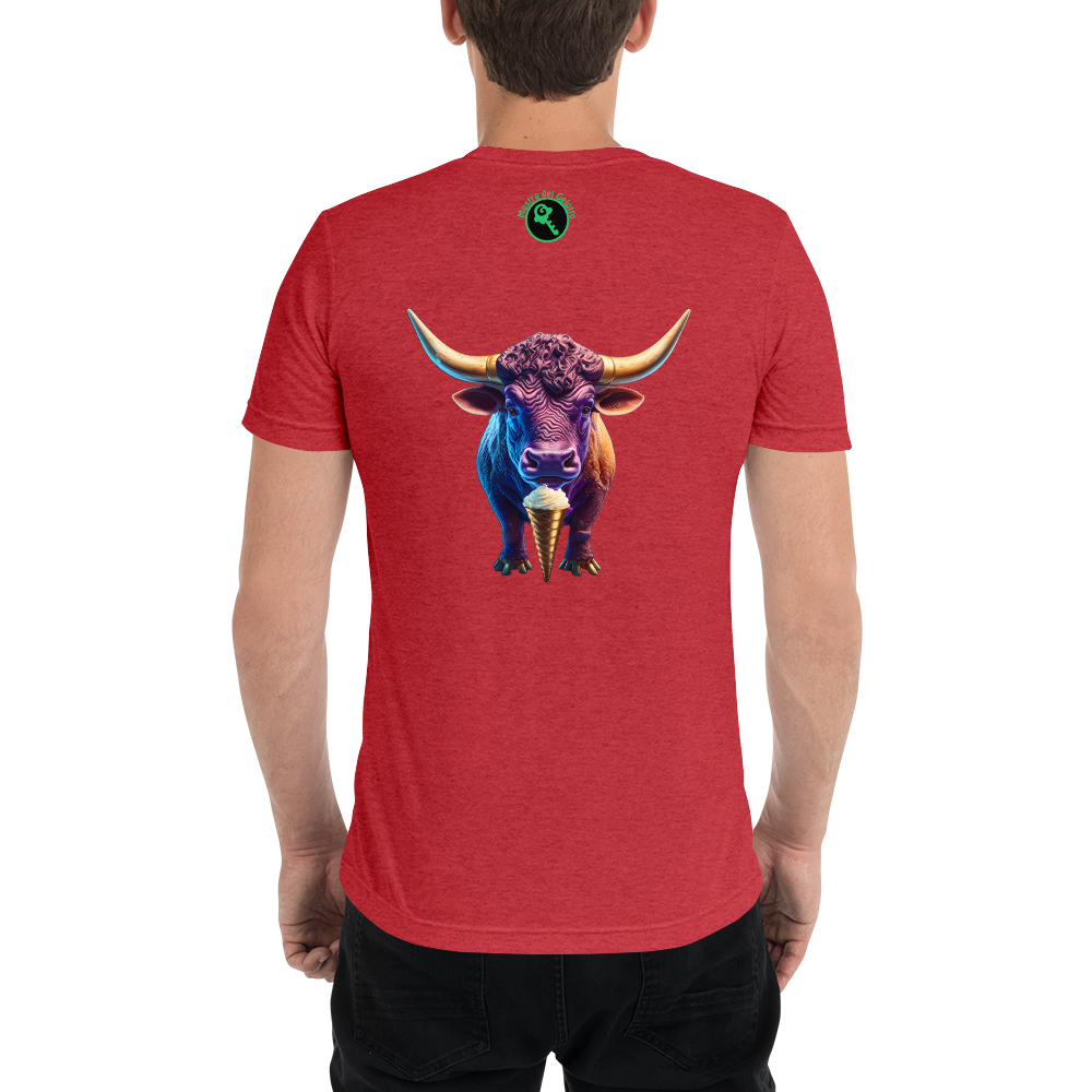 Mostro del Gelotto Super-Soft Short sleeve t-shirt (Bull)