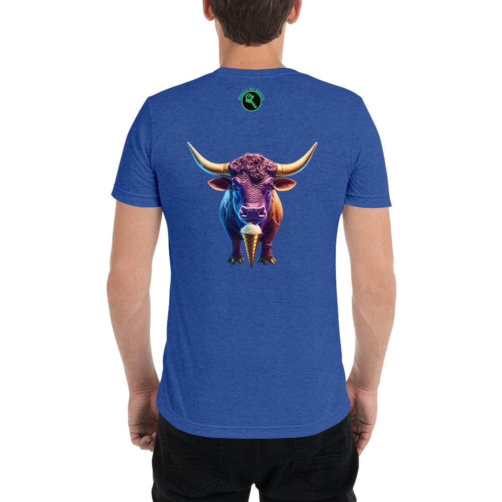 Mostro del Gelotto Super-Soft Short sleeve t-shirt (Bull)
