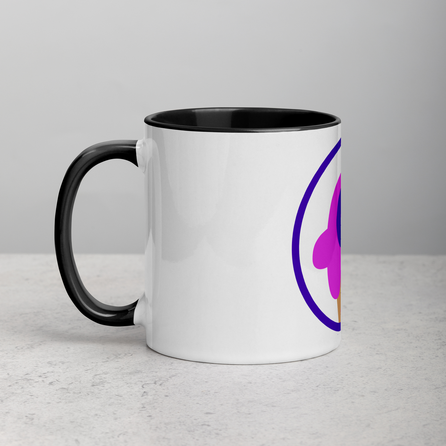 Gelotto logo Mug (front print) (OG logo)