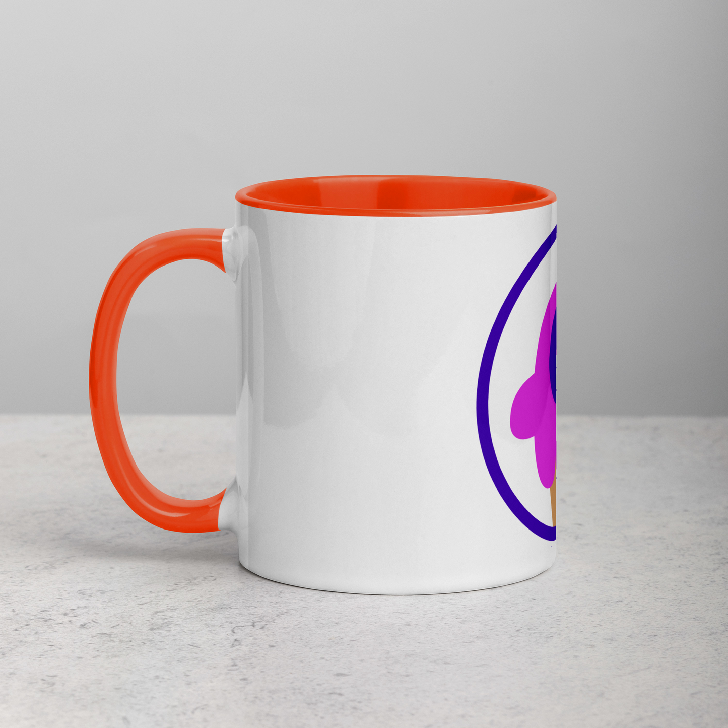Gelotto logo Mug (front print) (OG logo)