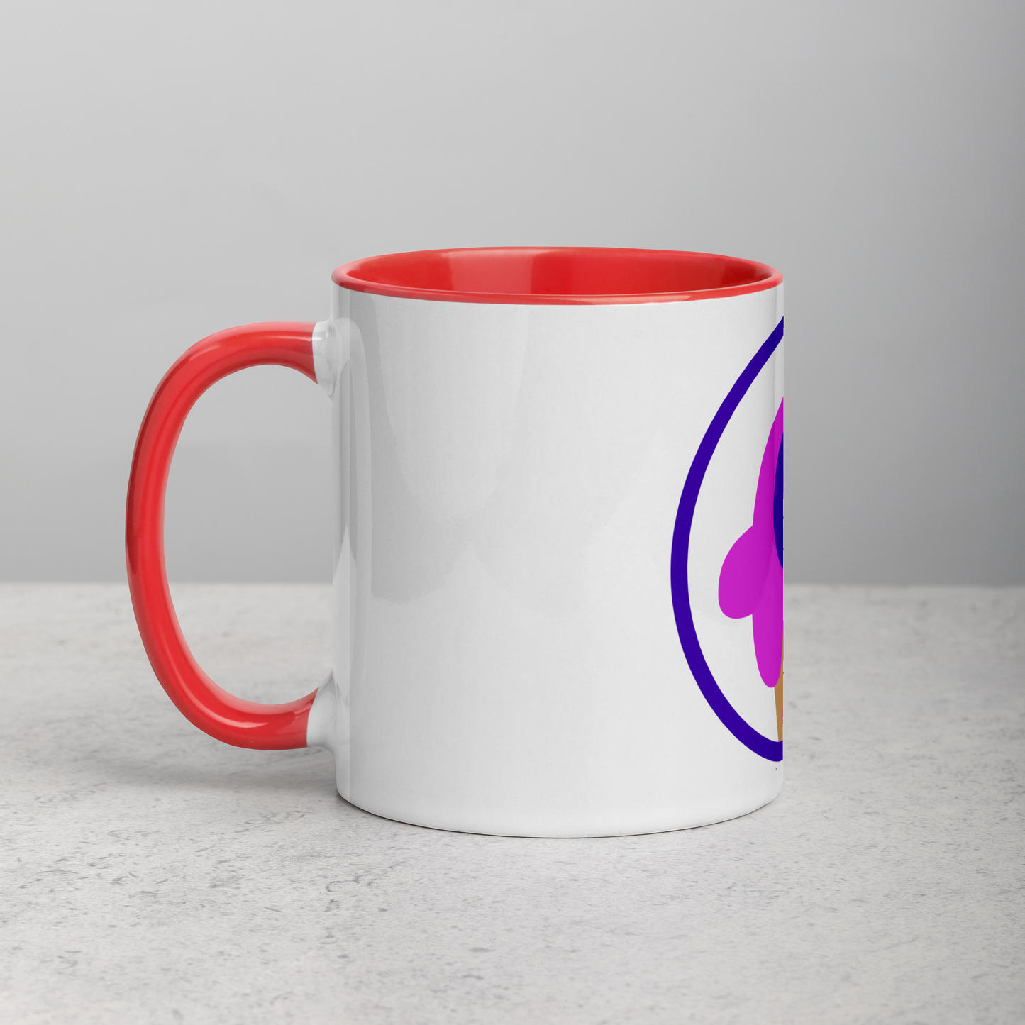 Gelotto logo Mug (front print) (OG logo)