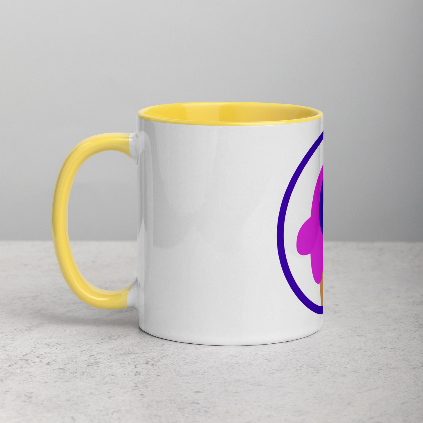 Gelotto logo Mug (front print) (OG logo)