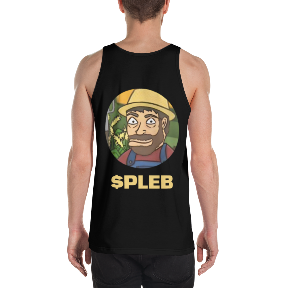 $PLEB PampIT Unisex Tank Top -- Black