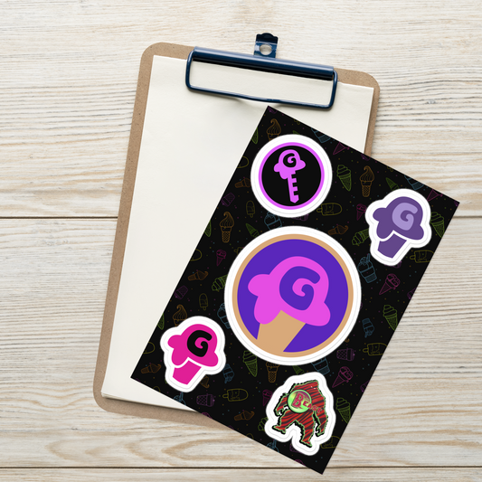 GLTO, GKEY, Beast, Sticker sheet